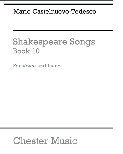 Shakespeare Songs, Book 10
