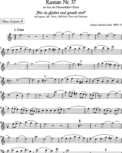 Kantate BWV 37 „Wer da gläubet und getauft wird“
