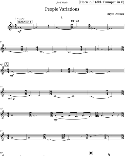 Horn in F/Trumpet in C
