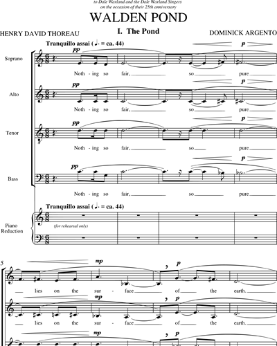 Mixed Chorus SATB