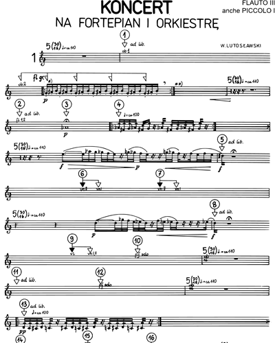 Flute 3/Piccolo 1