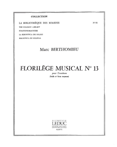 Florilège musical N° 13