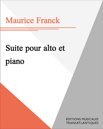 Suite pour alto et piano
