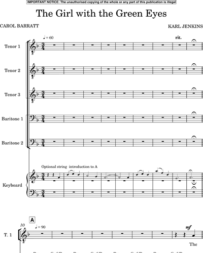 Vocal Score