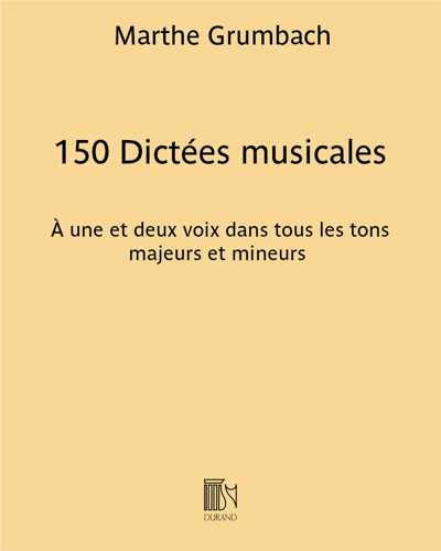 150 Dictées musicales