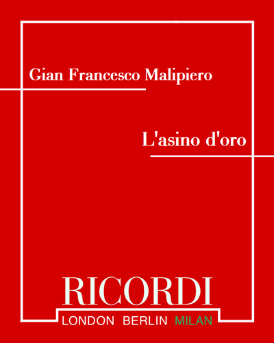 L'asino d'oro (from 'Apuleius')