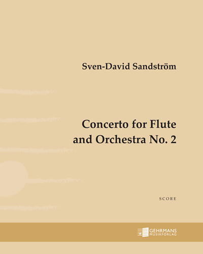 Concerto for Flute and Orchestra No. 2