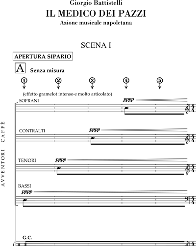 Opera Vocal Score