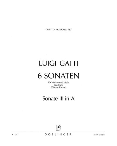 Sonata No.3 in A Major