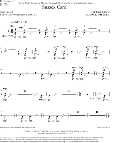 Percussion 1