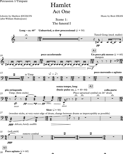 Percussion 1/Timpani