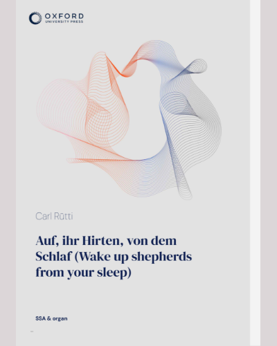 Auf, ihr Hirten, von dem Schlaf (Wake up shepherds from your sleep)