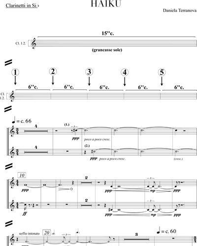 Clarinet in Bb 1 & Clarinet in Bb 2