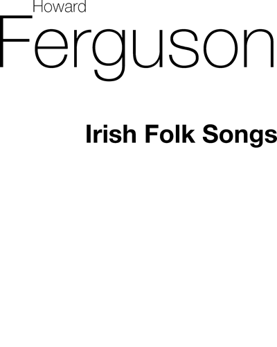 Five Irish Folksongs, op. 17