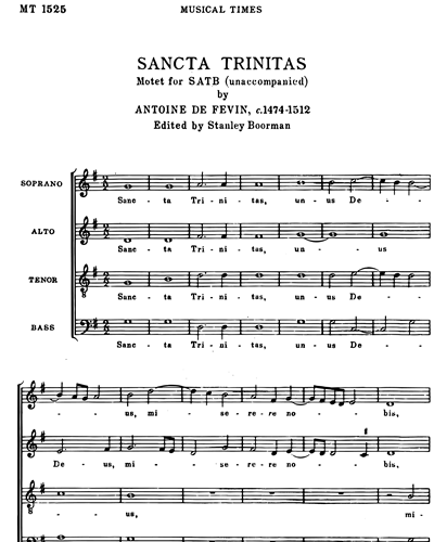Sancta Trinitas