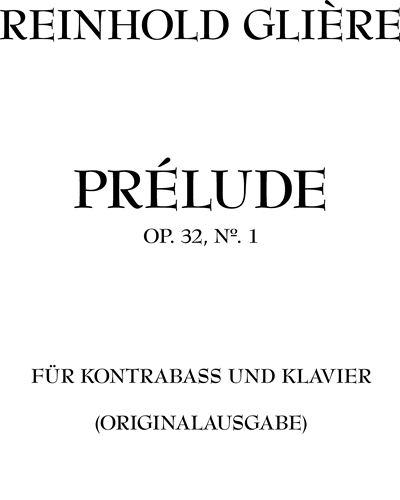 Prélude Op. 32 n. 1