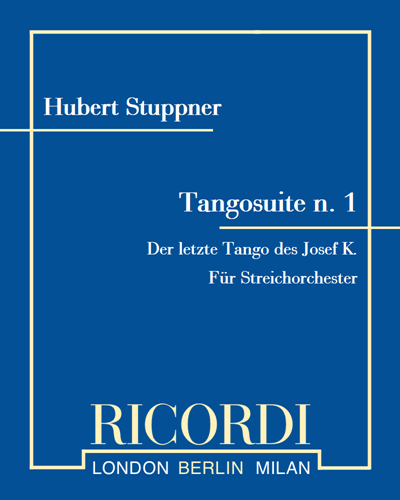 Tangosuite n. 1 (Der letzte Tango des Josef K.)