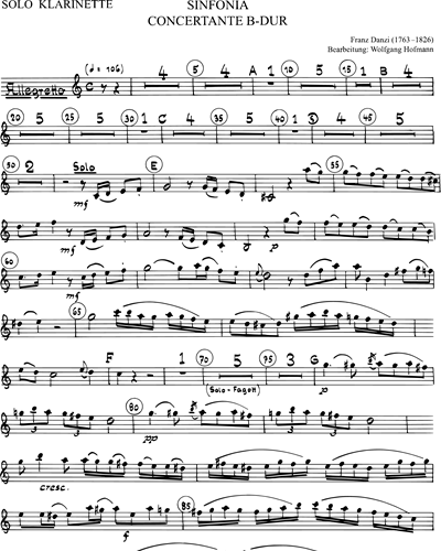 Sinfonia Concertante B-dur
