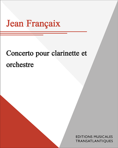 Concerto pour clarinette et orchestre