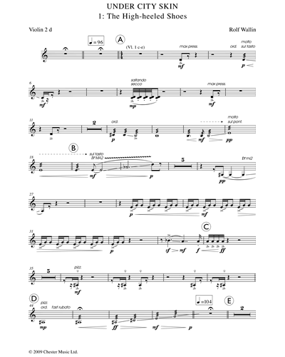Violin 2 - 4