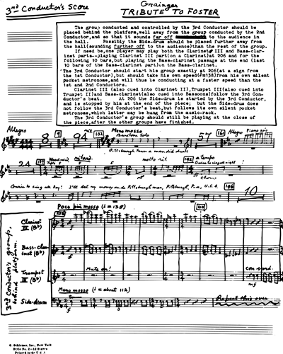 Conductors Score