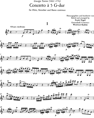 Concerto à 5 No. 2 in G major
