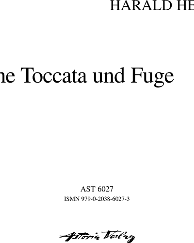 Lydische Toccata und Fuge