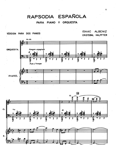 Rapsodia Española 