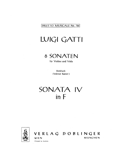 Sonata No. 4 in F Major