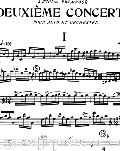 Viola Concerto No. 2, Op. 340