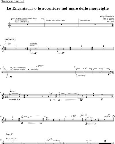 [Group 1] Trumpet in C 1/Piccolo Trumpet/Sand Block/Handbells