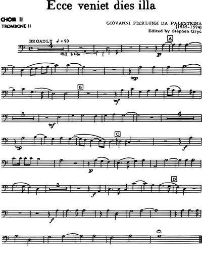 [Choir 2] Trombone 2