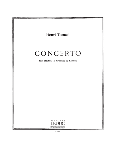 Concerto for Oboe and Chamber Orchestra