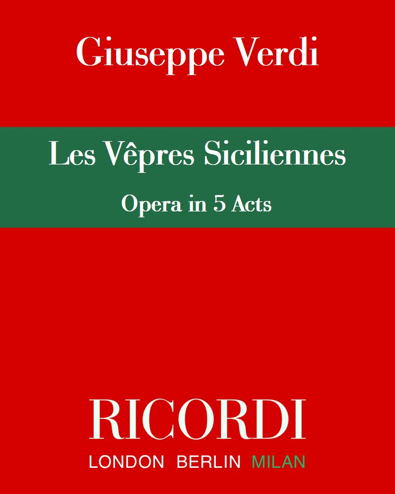 Les Vêpres Siciliennes Sheet Music By Giuseppe Verdi | Nkoda | Free 7 ...