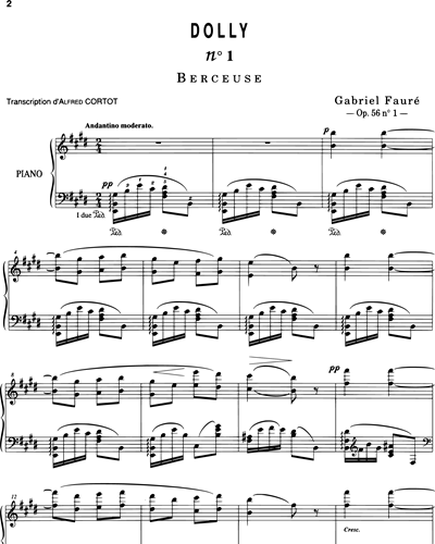 Berceuse, op. 56 No. 1