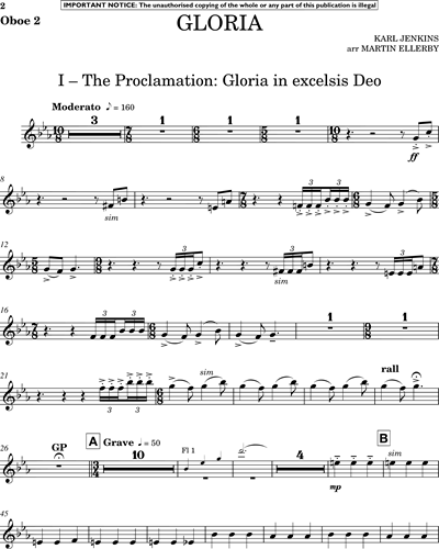 Gloria (Arranged by Martin Ellerby)
