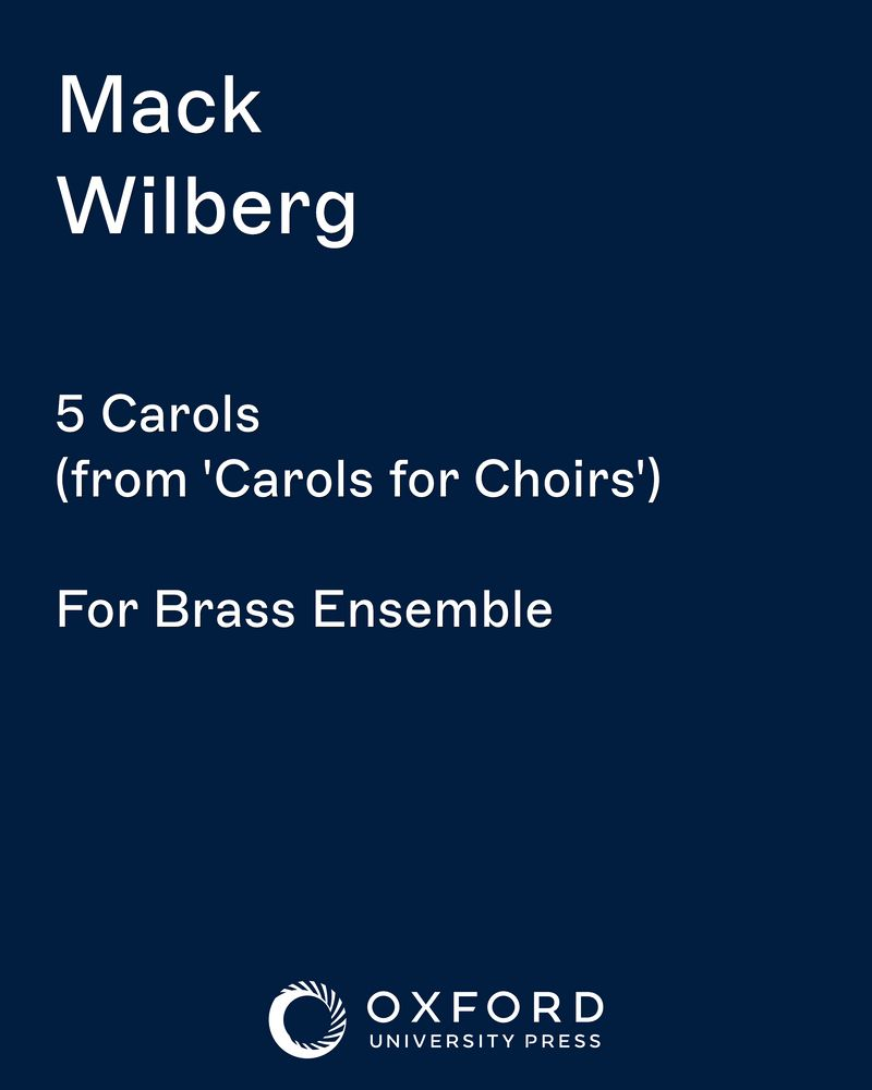 5 Carols (from 'Carols for Choirs')