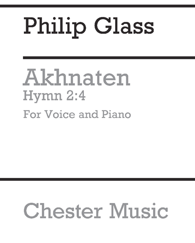 Hymn (Act 2, Scene 4 from "Akhnaten")
