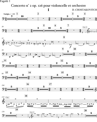 Concerto pour Violoncelle No. 2, Op. 126