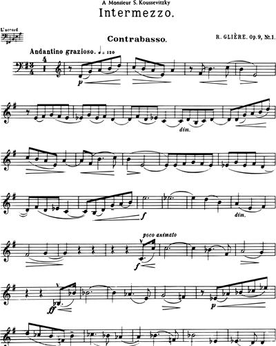 Intermezzo Op. 9 n. 1