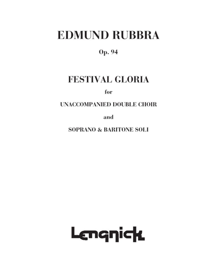 Festival Gloria, op. 94