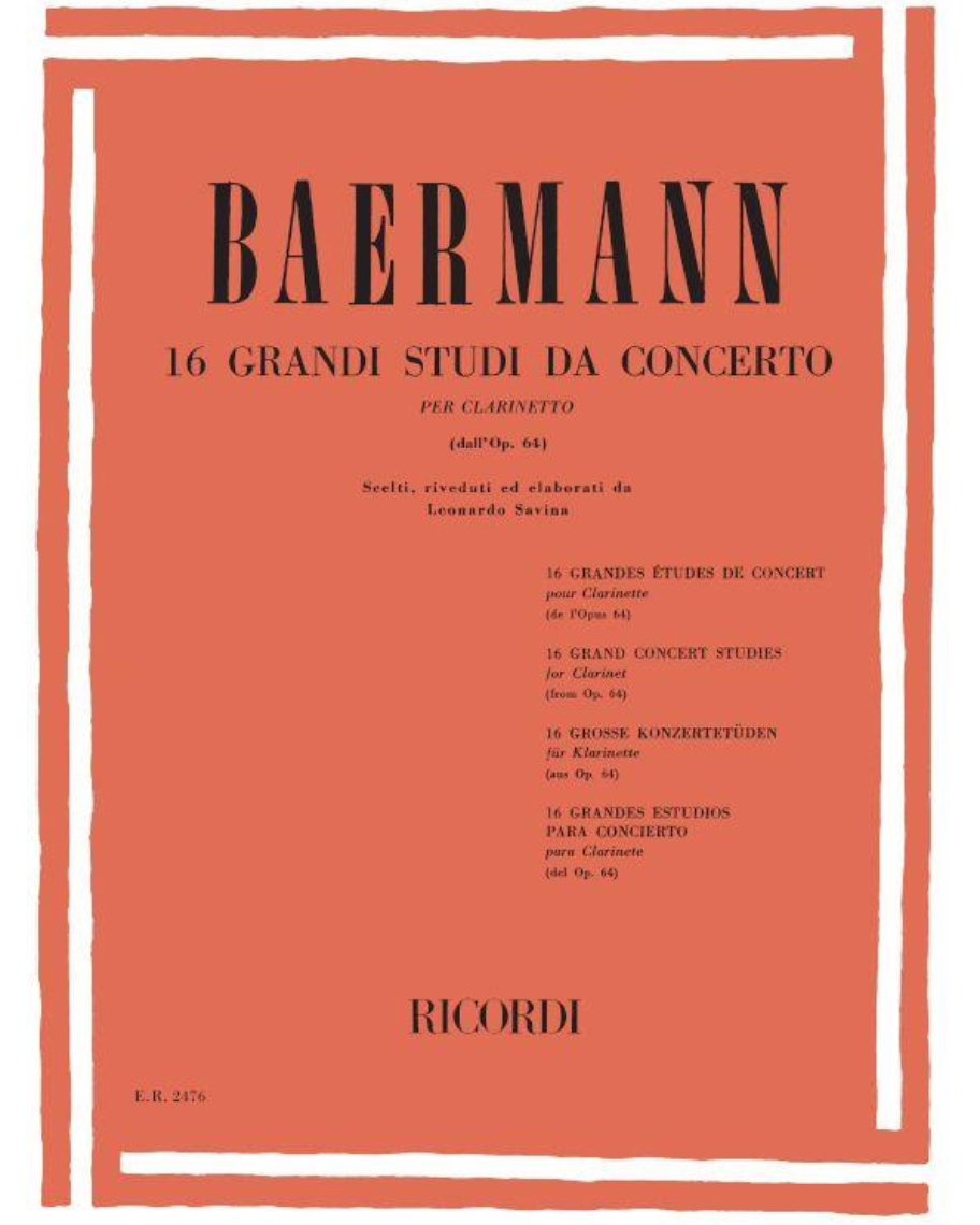 16 Grandi studi da concerto (dall'Op. 64)