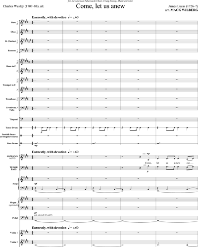 Full Score & Mixed Chorus