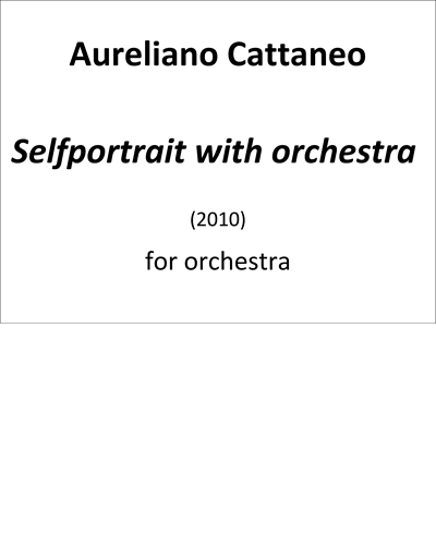 Selfportrait with orchestra