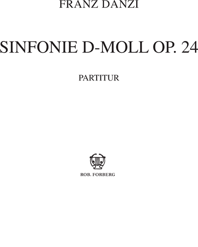 Sinfonie d-moll Op. 24