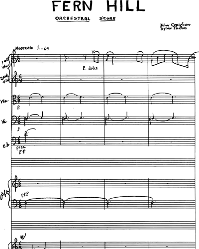 [Solo] Mezzo-soprano & Mixed Chorus & Full Score