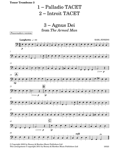 Agnus Dei (from “The Armed Man”)
