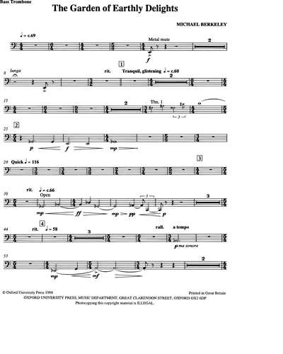 Bass Trombone 1