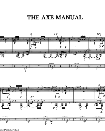 Axe Manual, The