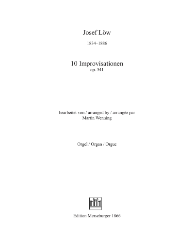 Ten Improvisations, op. 541